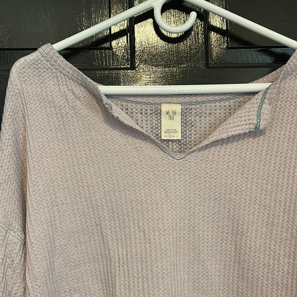 Free People Dalhia Thermal Sweater Small - Picture 3 of 8